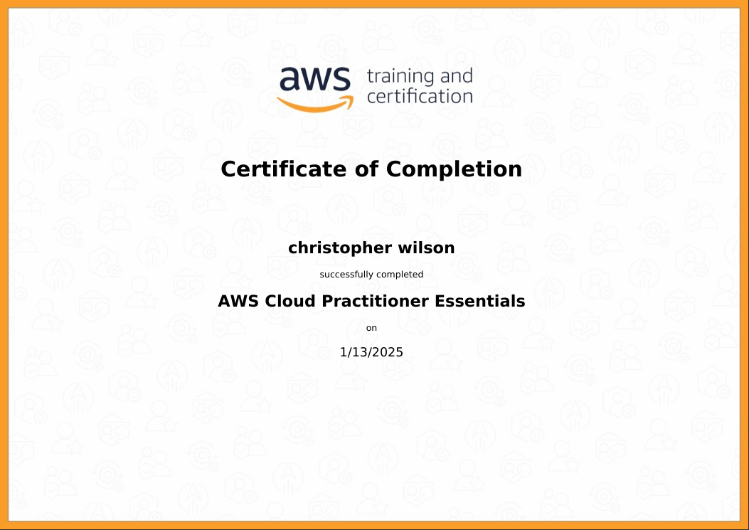 AWS Certified Cloud Practitioner