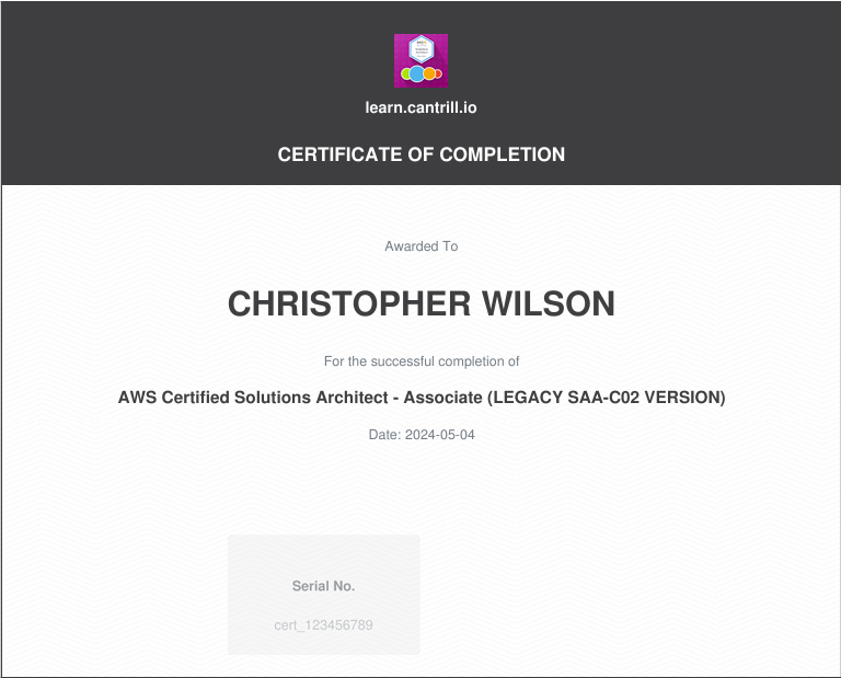AWS Certified Solutions Architect